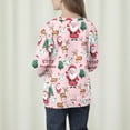 thumbnail image 4 of Lorytime Christmas Sweaters for Kids Boy Girl Santa Claus Shirt Crew Neck Long Sleeve Pullover Cute Tops 11 Years, 4 of 7