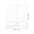 thumbnail image 2 of HOMEMAXS Freezer Organizing Separator Plastic Shelf Divider For Neat Storage Fridge Divider Freezer Shelf Dividers Closet Separators, 2 of 8