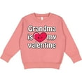 thumbnail image 2 of Inktastic Grandma is My Valentine Toddler Sweatshirt, 2 of 4
