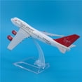 thumbnail image 4 of Flmtop Modèle d'Avion en Métal Moulé 1/400 16cm A330 avec Base Jouet Éducatif pour Enfants Cadeau, 4 of 10