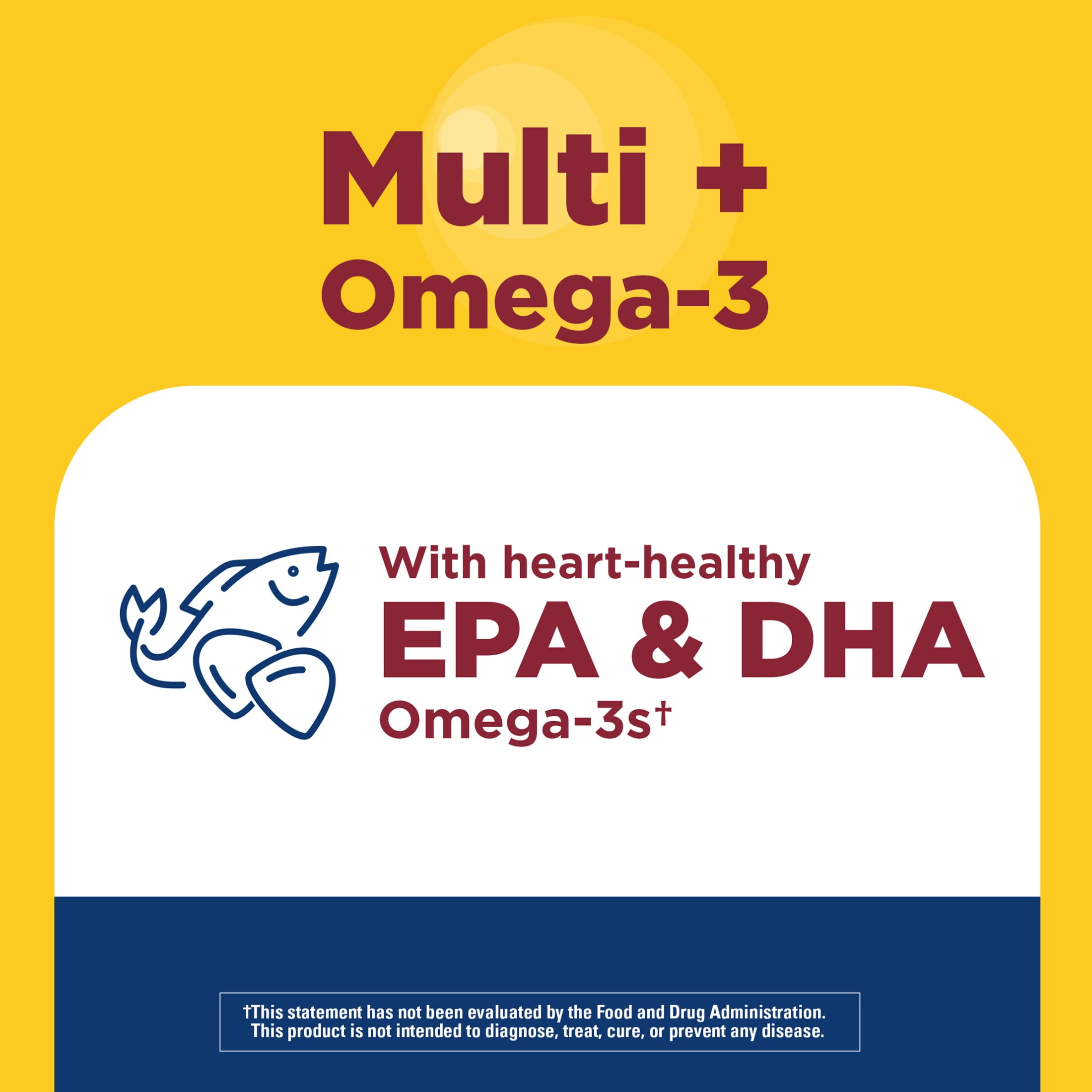 Nature Made Mens Multivitamin + Omega-3 Gummies for Daily Nutritional Support, 90 Count