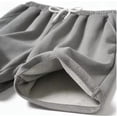 thumbnail image 6 of Cavosen Mens Shorts Athletic Casual Drawstring Elastic Waistband Shorts with Pocket Solid Breathable Lightweight Shorts Summer Trendy Shorts Gray 2XL, 6 of 8