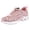 Pink, variant on Women's Mesh Lace Up Sneakers, Lightweight Arch Support Running Shoes for Training Jogging