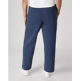 thumbnail image 2 of Hanes Just My Size EcoSmart Women's Fleece Sweatpants, Open Leg, 30.5" (Plus ) Navy Heather 4X, 2 of 10