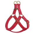 thumbnail image 6 of Pet Artist Soft PU Leather Step-in Dog Harness - No Pull Adjustable Vest w/ Brass Buckle, for Small & Medium Breeds, 6 of 6