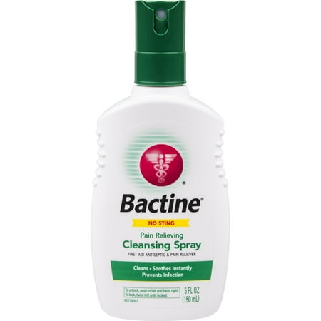 Bactine Pain Relieving Cleansing Spray, 5 Oz
