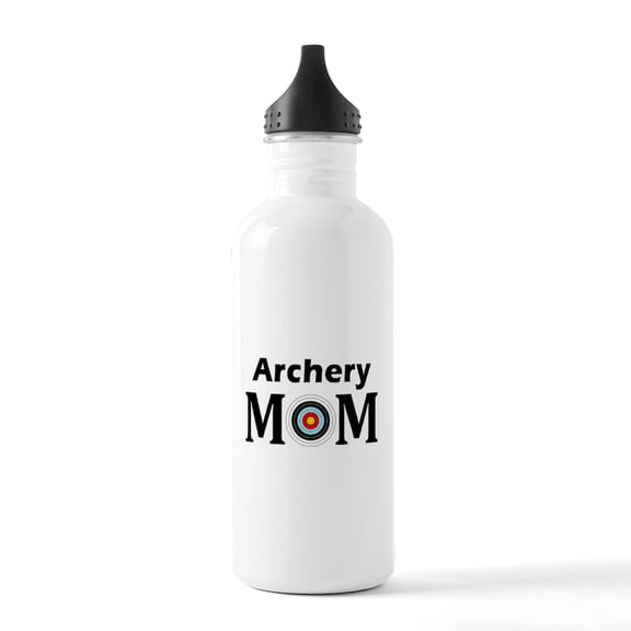 CafePress - Archery Mom Stainless Water Bottle 1 - Stainless Steel Water Bottle, Sports Bottle, 1.0L