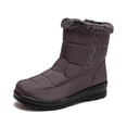thumbnail image 6 of Warm Snow Boots For Women Winter Shoes Waterproof Ankle Boots With Plush, 6 of 7