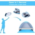 thumbnail image 4 of Carpa de playa G4Free, grande, plegable, 200 x 120 x 130 cm, UPF 50+, 4 of 7