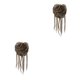 thumbnail image 1 of Extensión de cola de caballo de Fibra Vogacara peluca de moño para mujer pelo rizado moderno 6h24b, 1 of 6