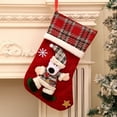 thumbnail image 4 of JLFNYA Christmas Decorations,2024 New Christmas Socks Clearance,Christmas Stockings Candy Sock Bag,New Year Christmas Tree Decoration,Home Decorations,Children's Gifts, 4 of 7