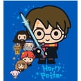 thumbnail image 6 of Harry Potter Chibi Characters & Glowing Sword Long Sleeve Unisex Adult Hooded Sweatshirt-XXL, 6 of 7