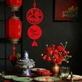 thumbnail image 4 of fastboy 2024 Attirer la Richesse Décoration de Nouvel An Feng Shui Dragon Rouge à Franges Suspendu Facile à Transporter Forme Unique 1, 4 of 6
