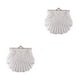 thumbnail image 3 of Bolso de mano Qarigey Mujer multifuncional Elegante blanco 2Conjunto, 3 of 6