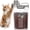Dark Olive, variant on Storage Container,  Pourable Container Airtight with Large Spout & Cup,  Plastic  Dispenser for , Bird Seed, Rice, Flour (Dark Olive, 2.5L)