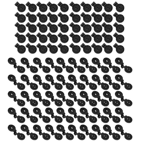 20/50/100PCS Plastic Sunshade Clips Round Shade Cloth Clips for Landscape Cloth