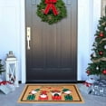 thumbnail image 2 of Christmas Door Mat Vintage Cute Gnome Pattern Kitchen Mat Indoor Thanksgiving Floor Mat Kitchen Mat Non Slip Scratch Absorbent Snow Kitchen Mat Door Mat Crystal Velvet 30" X 17", 2 of 6