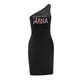 thumbnail image 4 of Vestido de Mujer con Hombros Descubiertos, Cómodo Vestido de Verano para Desplazamientos, Aniversario XL, 4 of 7