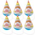 thumbnail image 3 of Colorful Paper Birthday Party Hats for Fun Celebrations 50 Pieces, 3 of 4