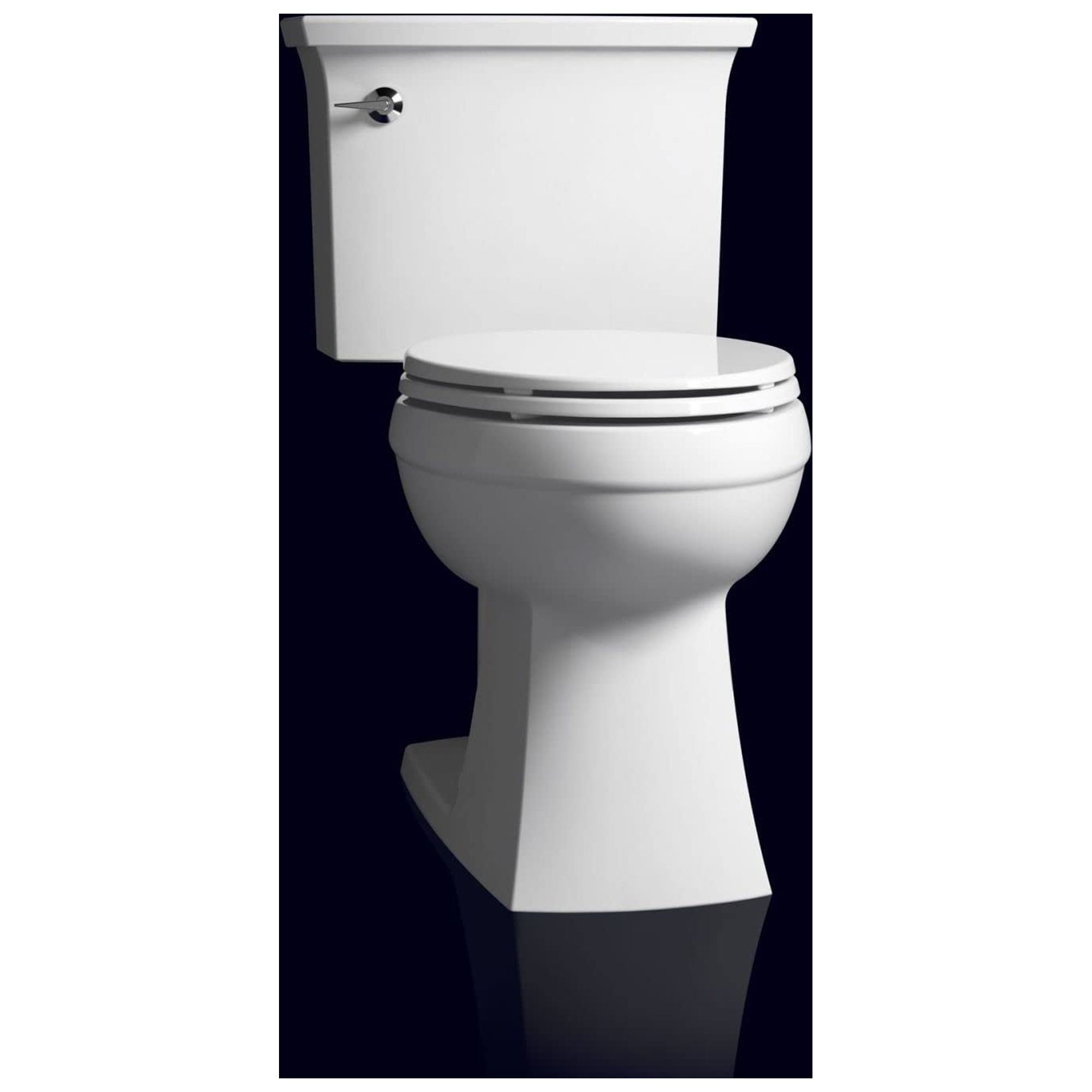 Kohler K-20110-96 Brevia Quiet-Close Elongated Toilet Seat - Biscuit