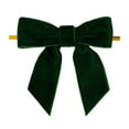 thumbnail image 2 of Velvet Small Christmas Bows 24 PCS 3.15 Inch Mini Bows for Christmas Tree Wreath Gift Wrapping Crafts Party Wedding Holiday Door Garland Decor, Home Decor, 2 of 4