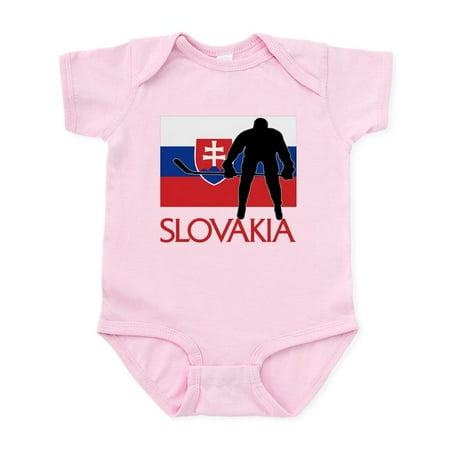 

CafePress - Slovak Hockey Infant Bodysuit - Baby Light Bodysuit Size Newborn - 24 Months