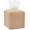 Beige, variant on 1 Pack/ 2 Pack Tissue Box Cover, Square PU Leather Tissue Holder, Decorative Facial Tissue Cube Paper Organizer Dispenser for Bathroom, Night Stands, Desk, Car, 5X5X5 in