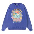 thumbnail image 3 of Sudadera con capucha vintage desgastada lavada Sunshine California On The Beach para hombre, sudadera de hip hop, sudadera de moda con capucha de algodón de gran tamaño, 3 of 5