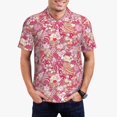 thumbnail image 3 of Balery Sweet Printed Men’s Short Sleeve Polo Shirt, Midweight Men's Shirt,Golf Polo shirts -, 3 of 9