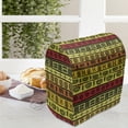 thumbnail image 3 of African Stand Mixer Cover, Hand Drawn Pattern Abstract Geometric Striped Illustration, Kitchen Appliance Organizer Bag Cover with Pockets, 5 Quarts, Multicolor, by Ambesonne, 3 of 4