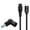 B, variant on 100W USB C To 3Pin Charging Cable With PD100W Triggering Technology For Laptops Monitors Routers