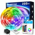 thumbnail image 1 of Tira de luces LED DAYBETTER de 60 m (2 rollos de 30 m) con mando a distancia, 1 of 6