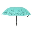 thumbnail image 2 of Paraguas plegable Nikou de 10 varillas color verde, 2 of 15