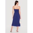 thumbnail image 3 of Women's Twist Front Strapless Midi Dress, 3 of 3