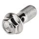 thumbnail image 2 of Perno de manguera de tornillo M10, Perno de manguera de tornillo hueco de freno de tornillo de freno de motocicleta Reemplazo para bomba de freno Ecomeon no, 2 of 6