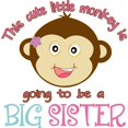 thumbnail image 2 of CafePress - Cute Monkey Big Sister - Large Beach Towel, Soft 30"x60" Towel with Unique Design, 2 of 4