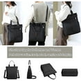 thumbnail image 7 of Laptop Backpack, Briefcases for Men, Black Oxford Fabric Simple Casual Tote Bag with Multiple Pocket and Adjustable Design for Daily Life or Business Trip for Computer for 14 Inc, Small, 7 of 7