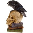 thumbnail image 1 of Calavera de resina, regalo de Halloween, calavera de Animal, decoración de cuervos, manualidades para el hogar, Calavera de resina, 1 of 2
