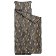 thumbnail image 2 of Camo and Cattail Grey Pattern Teens Toddler Nap Mat with Pillow, Sleeping Mat Bag for Preschool Daycare 60"x20", 2 of 6