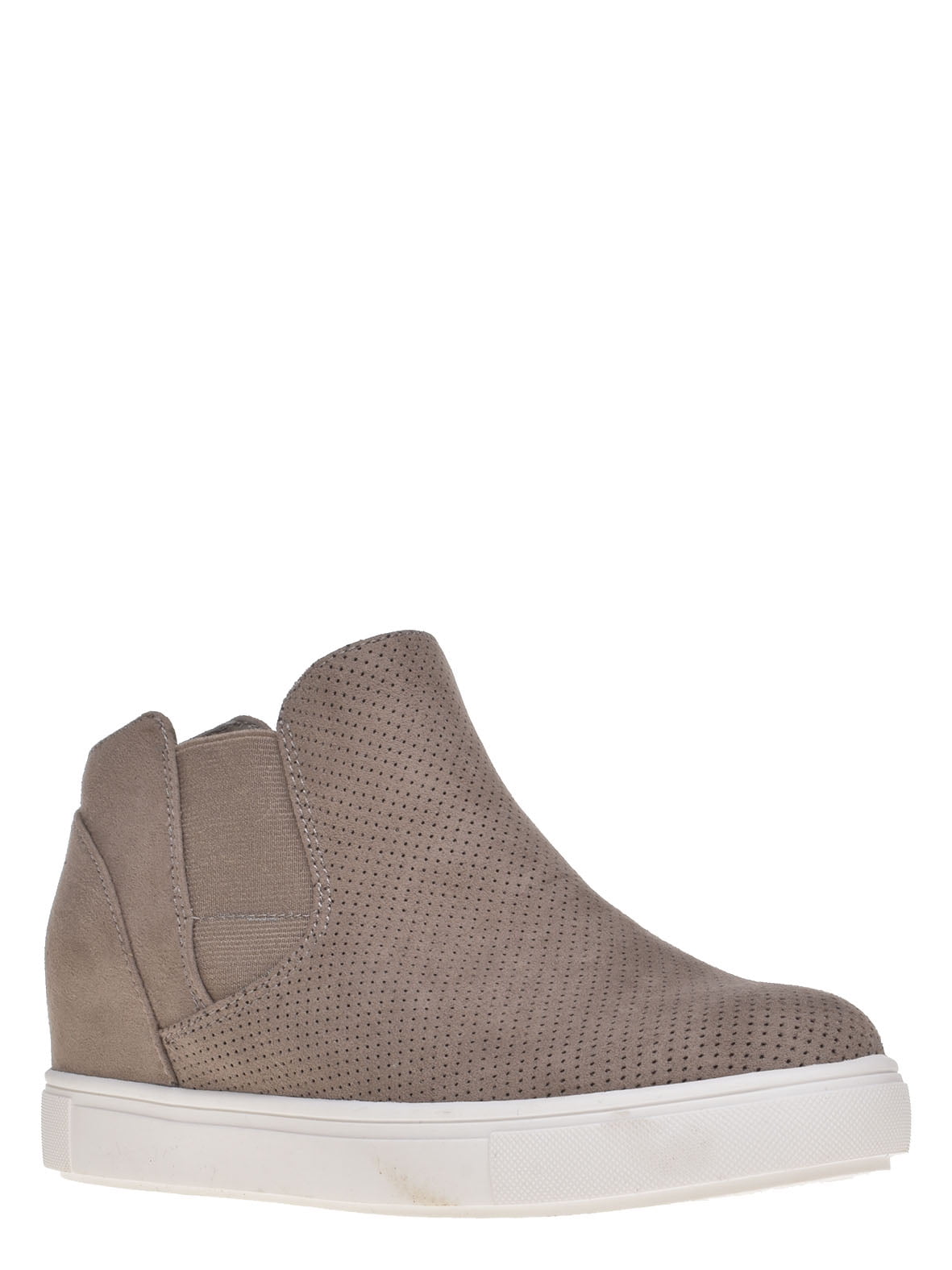 Time and Tru Women's Wedge Bootie Sneakers, Wide Width Available ...