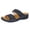 A-Black200, variant on Women's Sandals Lightweight Dual Strap Wedge Slide Sandals Platform Non Breathable Casual Beach Walking Sandals