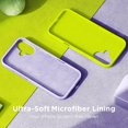 thumbnail image 4 of Designed for iPhone 16 Plus Case, Silicone Ultra Slim Shockproof Protective Phone Case with [Soft Anti-Scratch Microfiber Lining], 6.7 inch, Clove Purple, 4 of 10