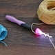 thumbnail image 5 of Cuadros Decorativos Ganchos de ganchillo con luz USB 9 en 1, agujas de tejer, Kit de costura LED (rosa roja Ehuebsd Nuevos Originales, 5 of 8