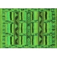 thumbnail image 1 of Ahgly Company Indoor Rectangle Oriental Green Industrial Area Rugs, 3' x 5', 1 of 4