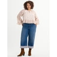 thumbnail image 4 of Jessica Simpson Women's Plus Size Ella Shirt, Sizes 0X-4X, 4 of 6