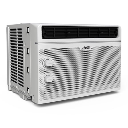 Restored Arctic King 5,000 BTU, 150 Sq Ft Window Air Conditioner, White, (Refurbished)