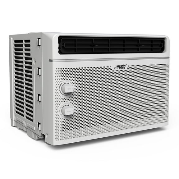 Restored Arctic King 5,000 BTU, 150 Sq Ft Window Air Conditioner, White, (Refurbished)