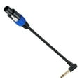 thumbnail image 6 of Speakon Male to 1/4" Male Cable Audio Patch SpeakON Jack Plug to 6.35mm Wire, 6 of 7