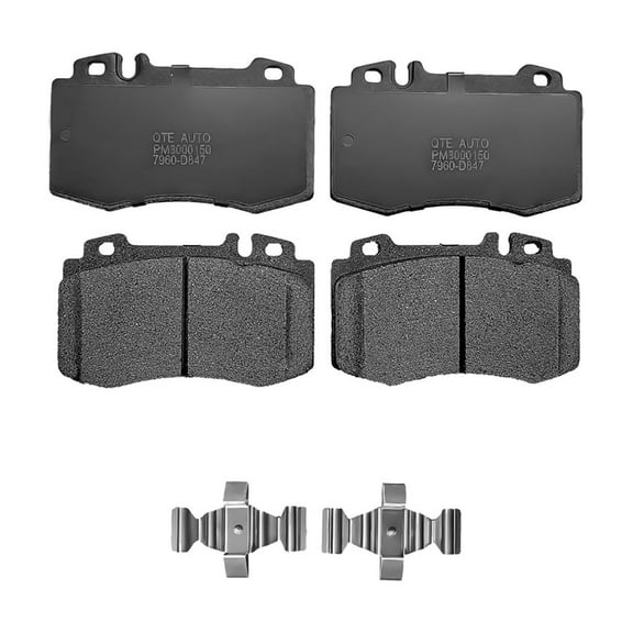 Front Ceramic Brake Pad Kit For 2001-2005 Mercedes-Benz C320