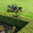 thumbnail image 4 of koolsoo Stainless Weather Vane Farm Scene Outdoor Measuring Tool Crafts Bee, 4 of 9